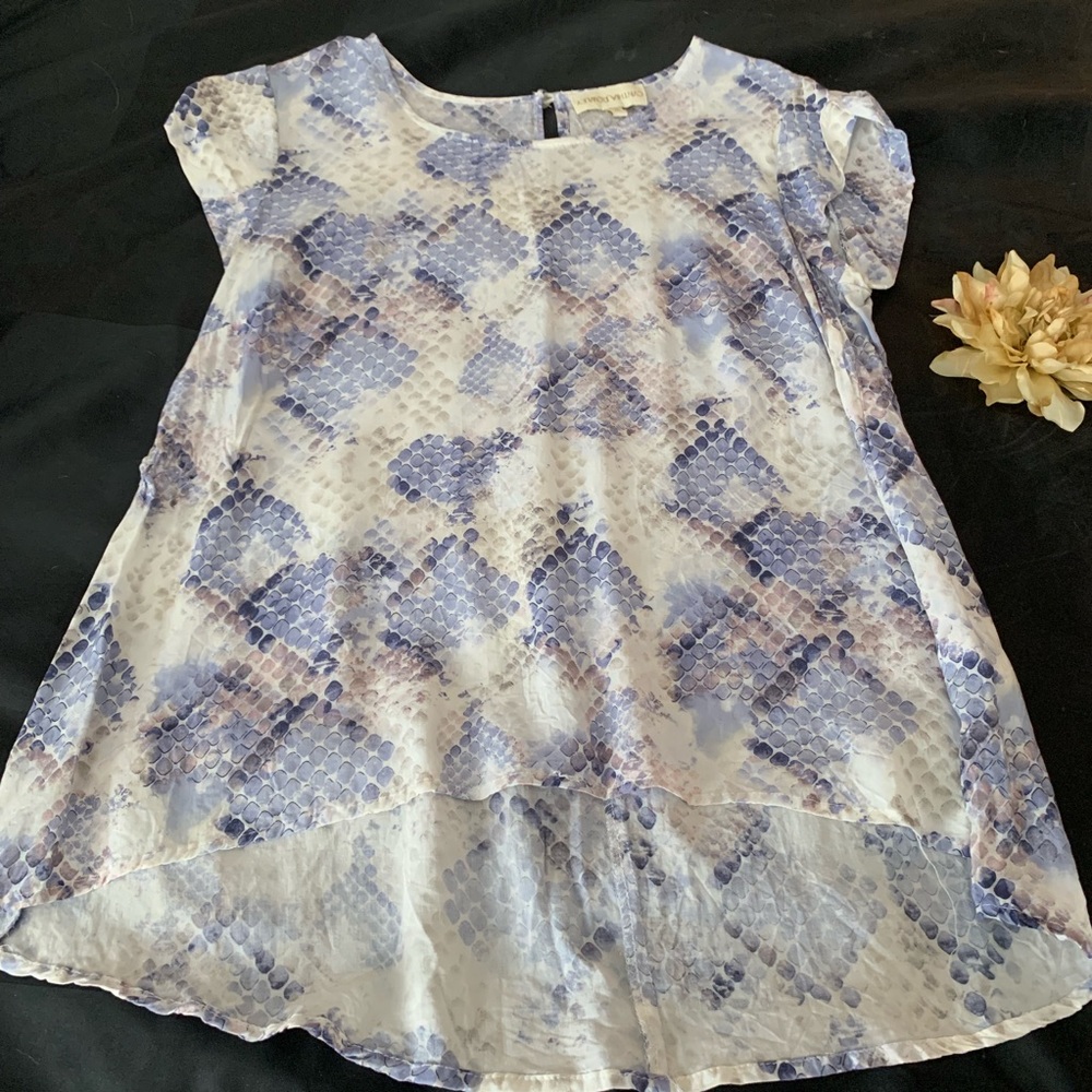 Blouse short sleeve